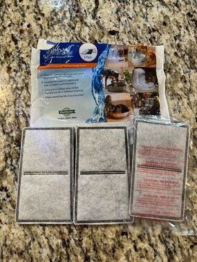 PetSafe Drinkwell Replacement Charcoal Filters - White & Blue Pack